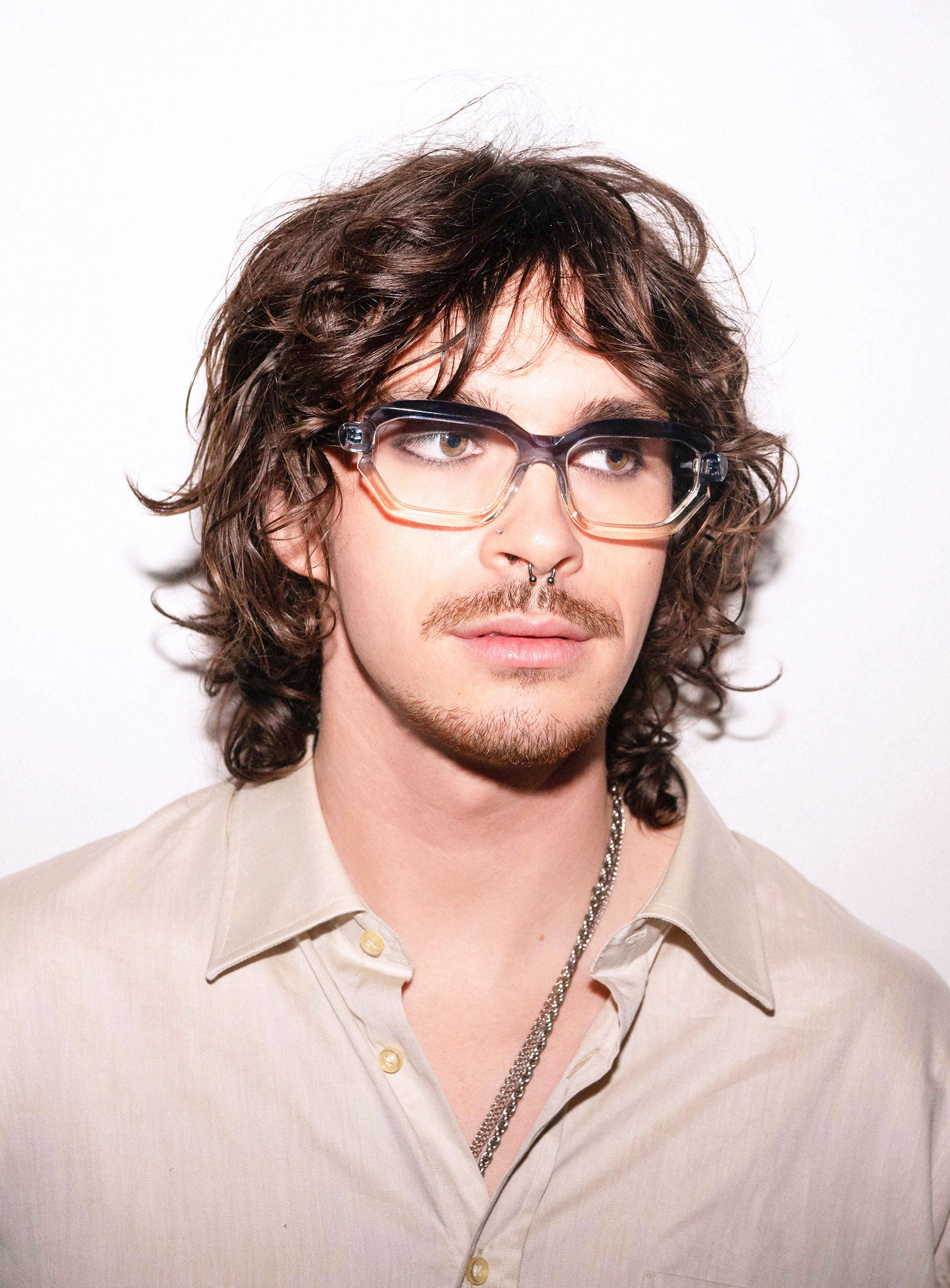 BANKS blue beige gradient