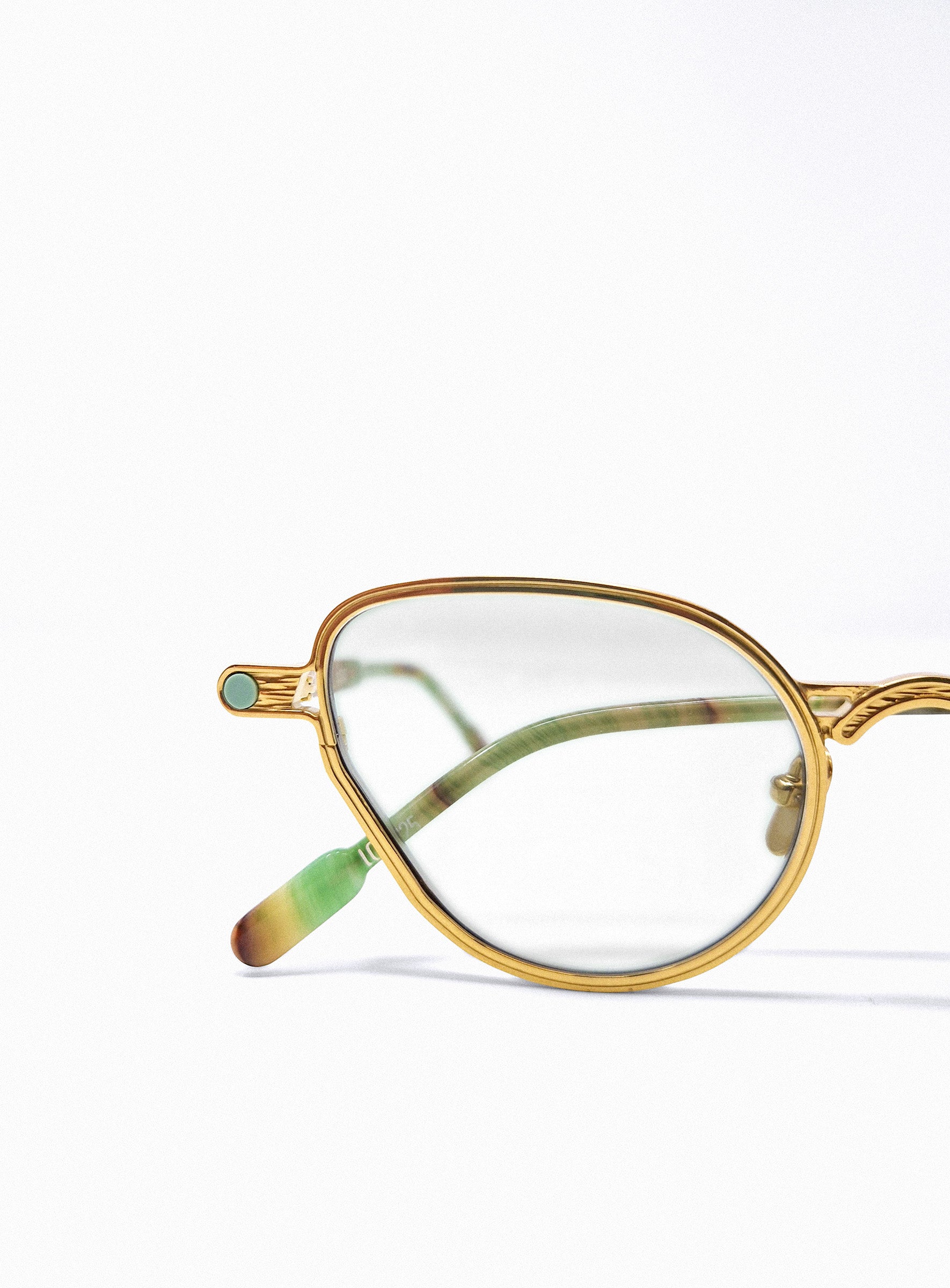 FUTURA Gold Green Marble