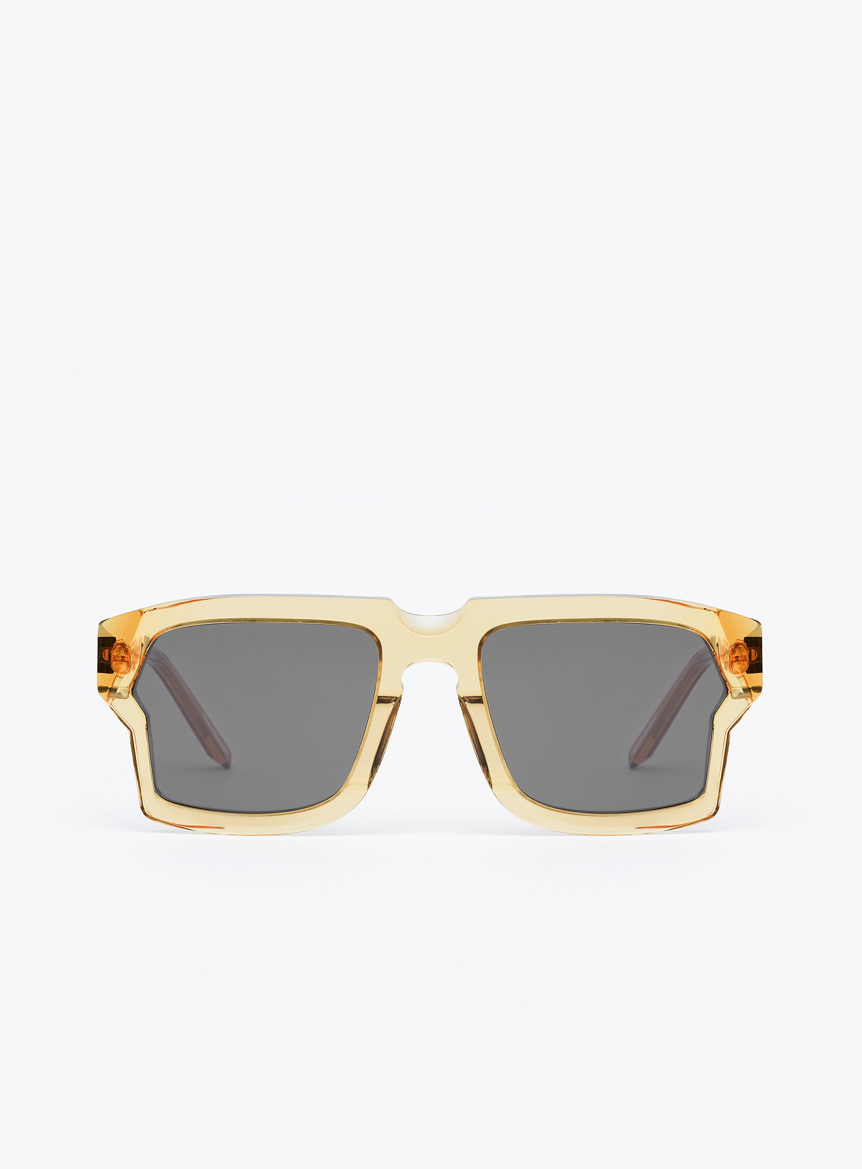 STARMAN Sunglasses in Amber and Grey Marble Color PORTRAIT