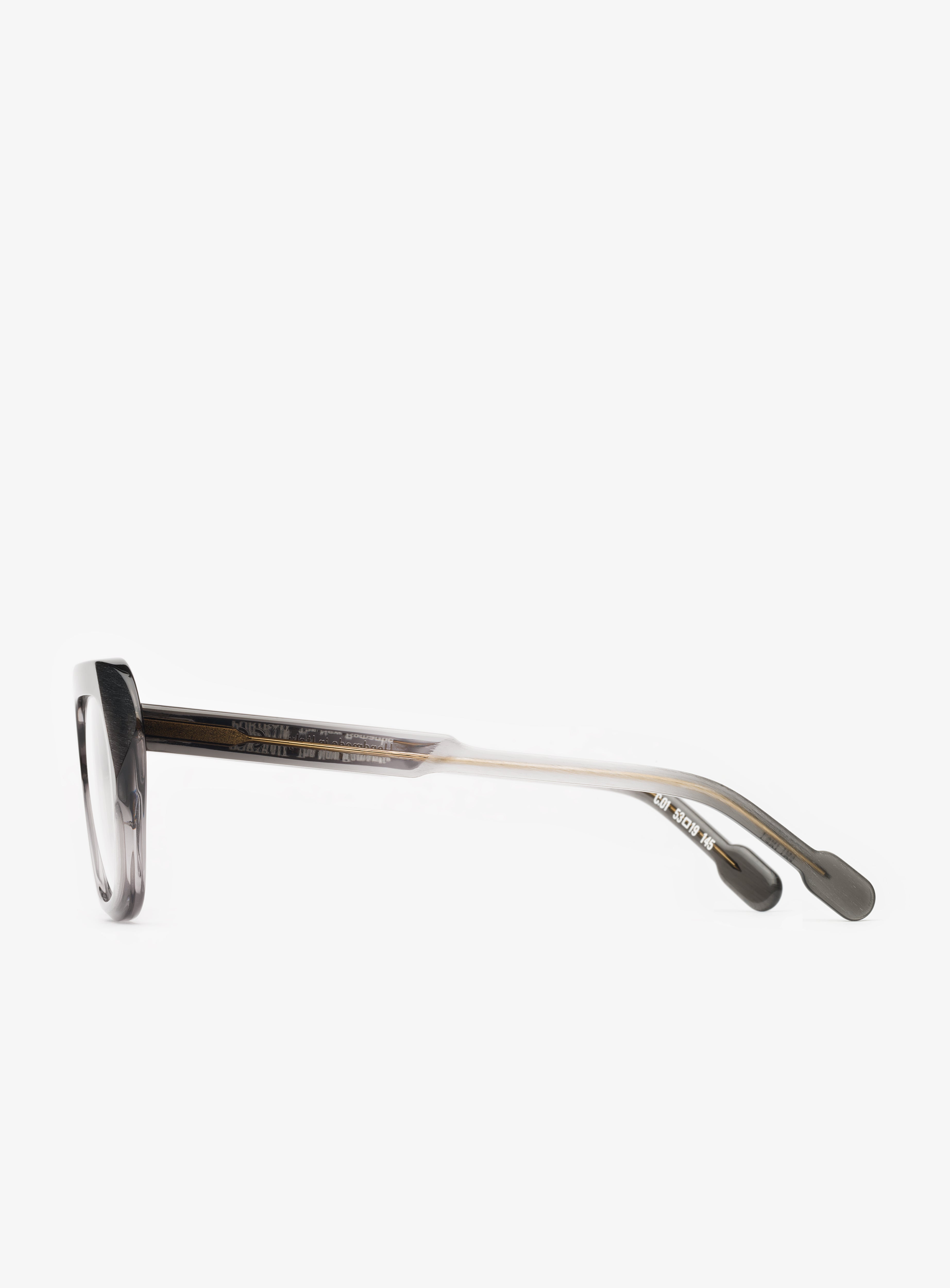 THE NEW ROMANTIC grey gradient