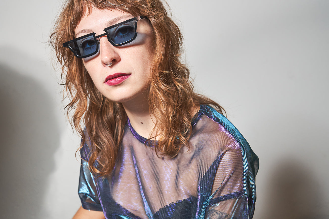 JUNE Black Blue Marble