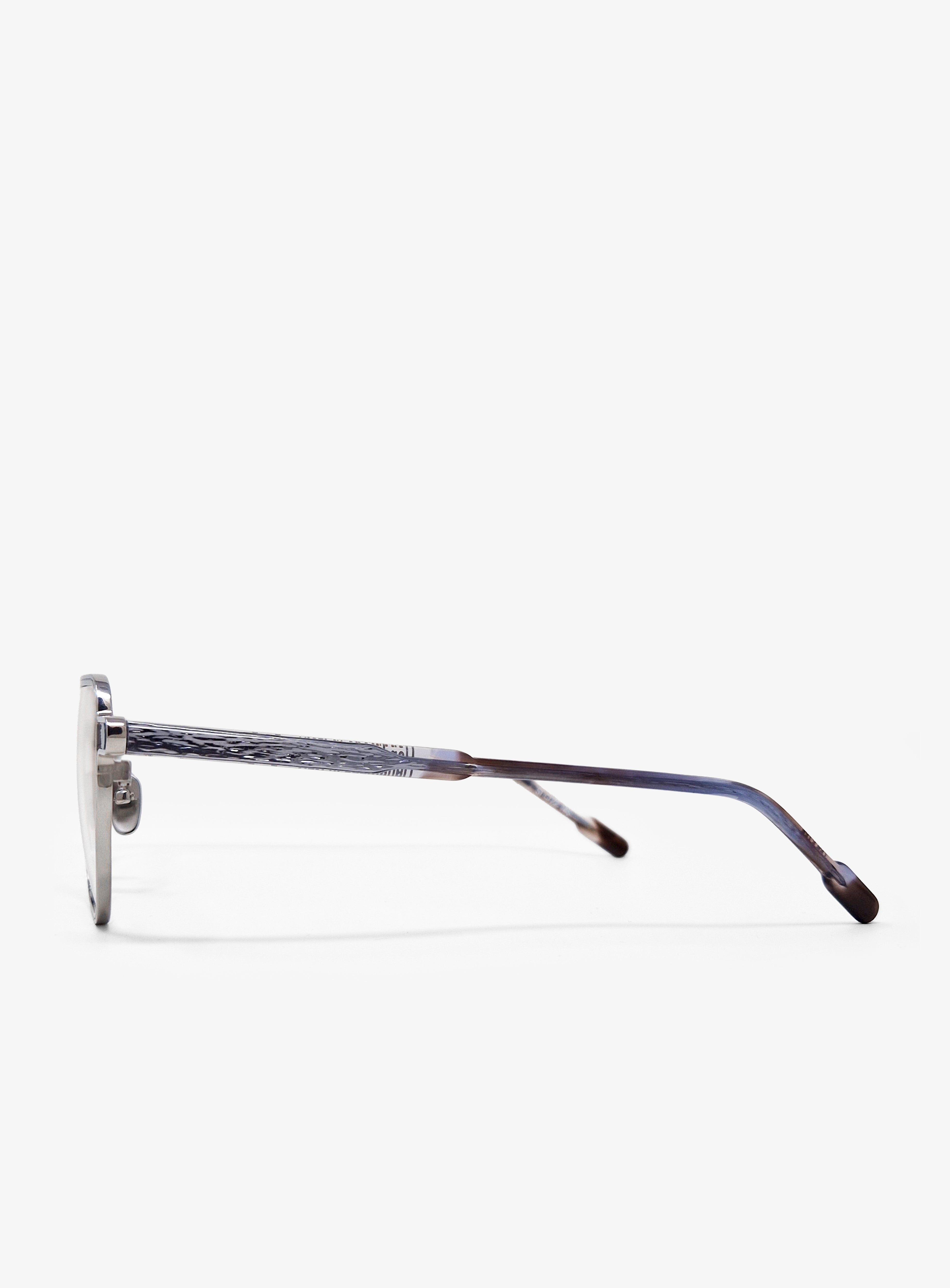 AVALANCHE Silver Blue Tortoise