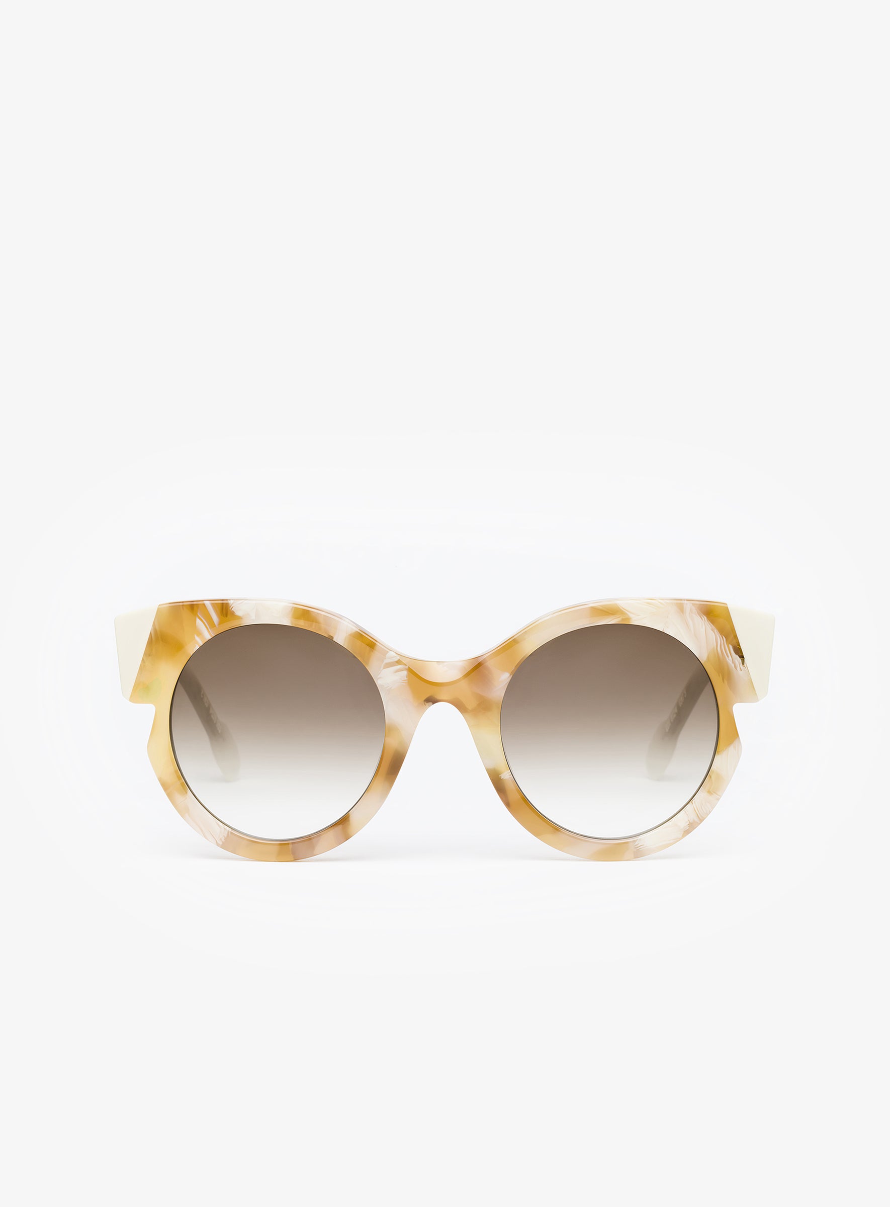 DAS MODEL Blonde Marble Limited Edition - PORTRAIT Eyewear