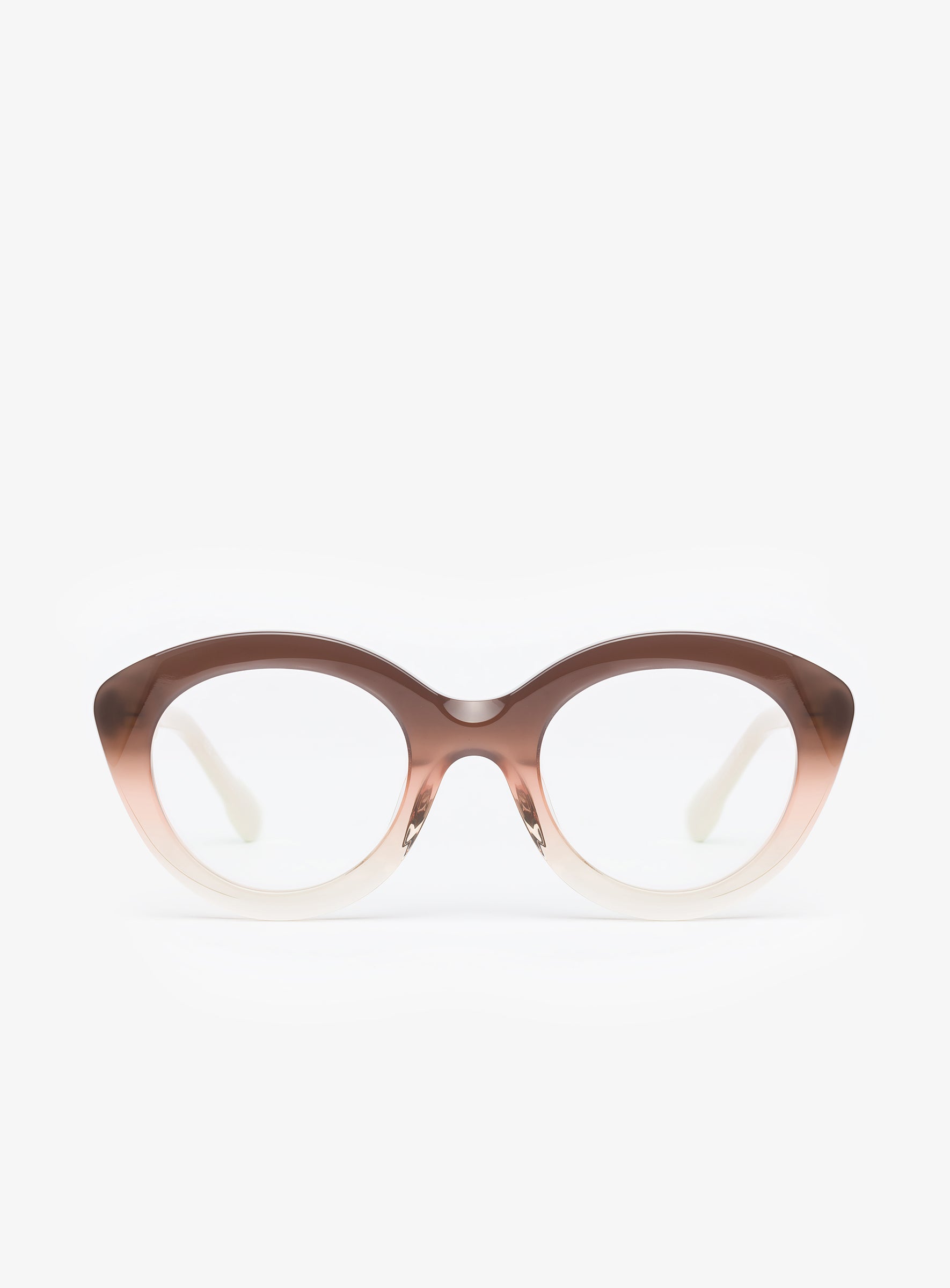 FLORENCE Brown Cream Gradient - PORTRAIT Eyewear