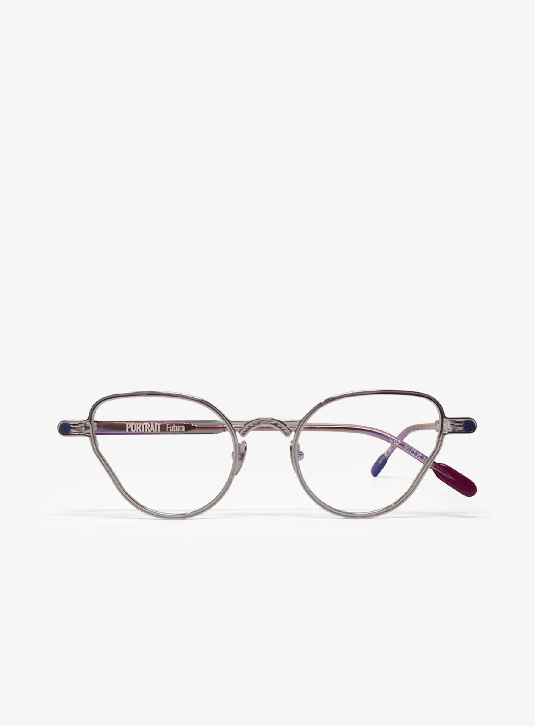 FUTURA Silver Red Blue Gradient