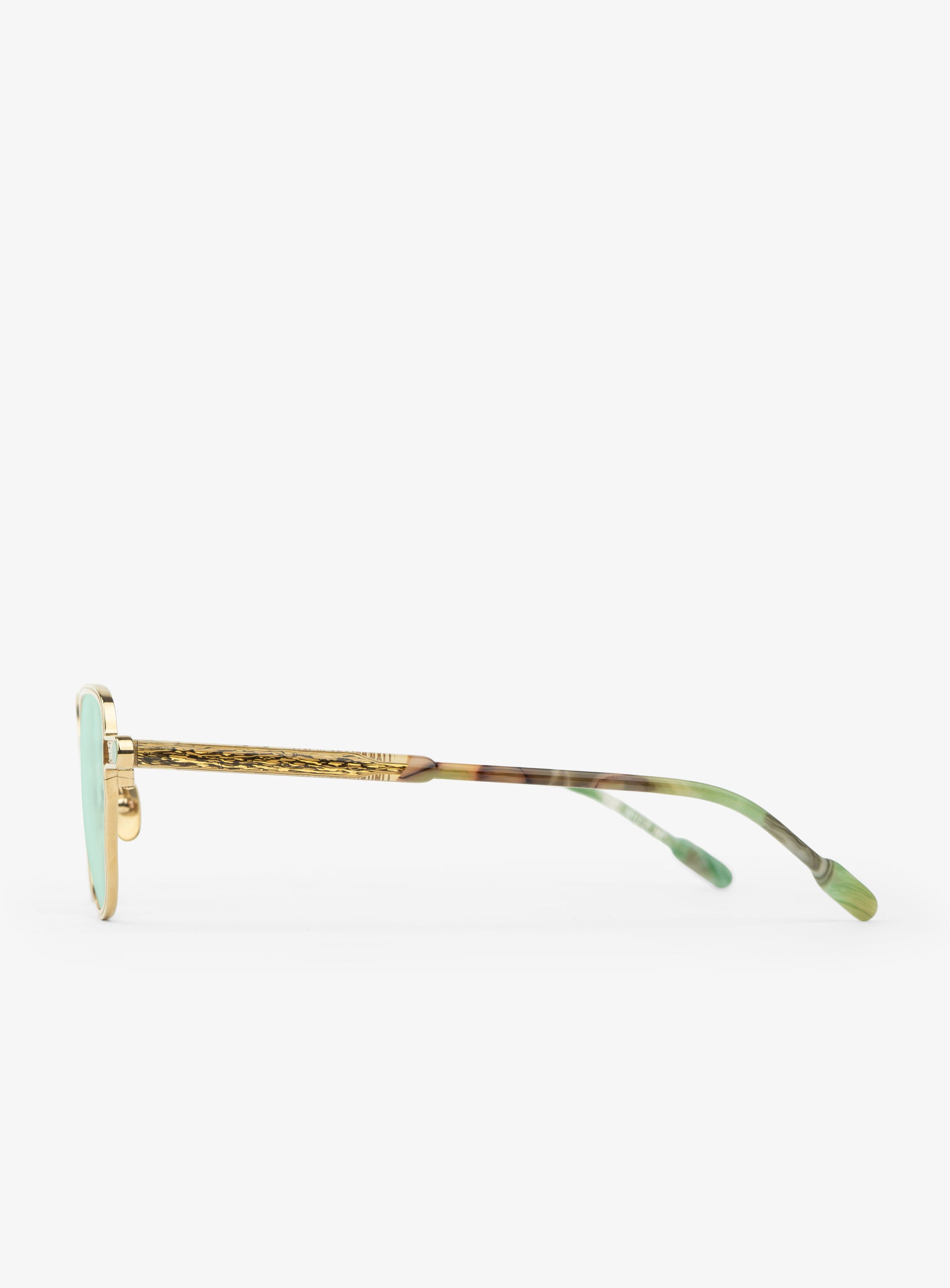 FUTURA Gold Green Marble