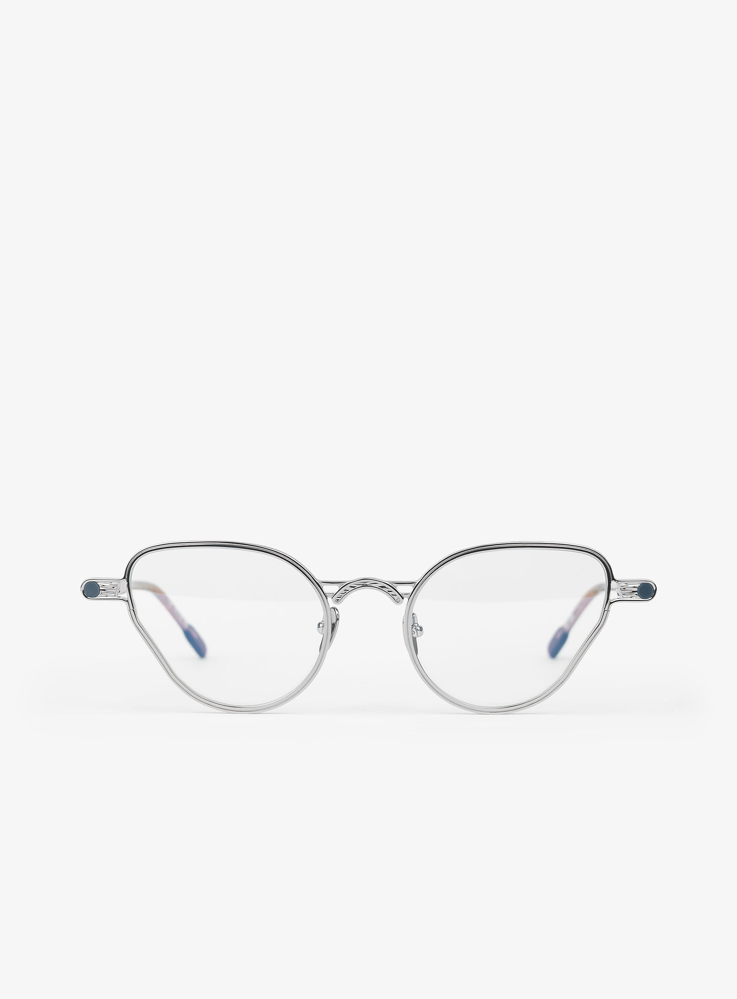 FUTURA Silver Red Blue Gradient - PORTRAIT Eyewear
