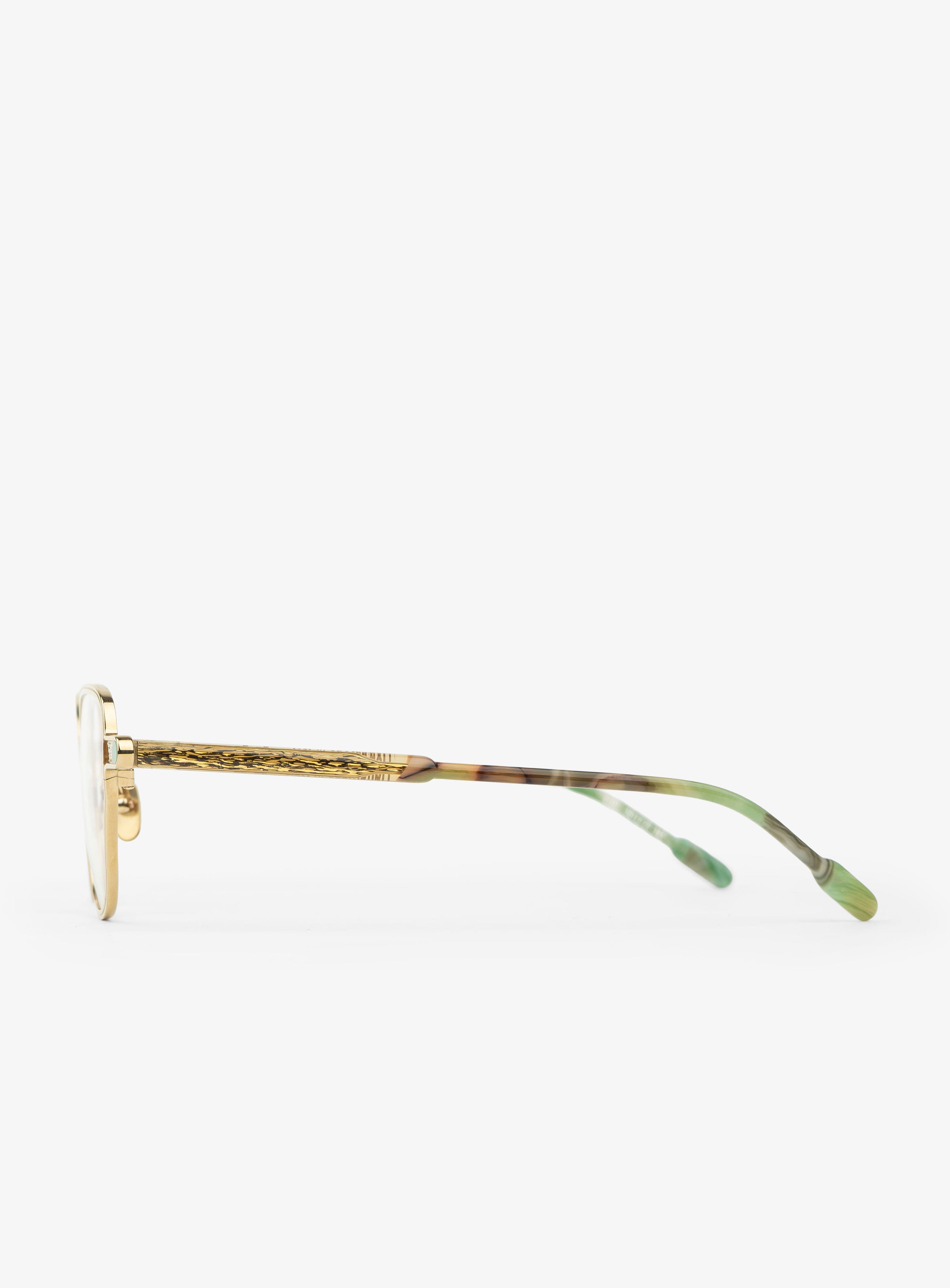 FUTURA Gold Green Marble