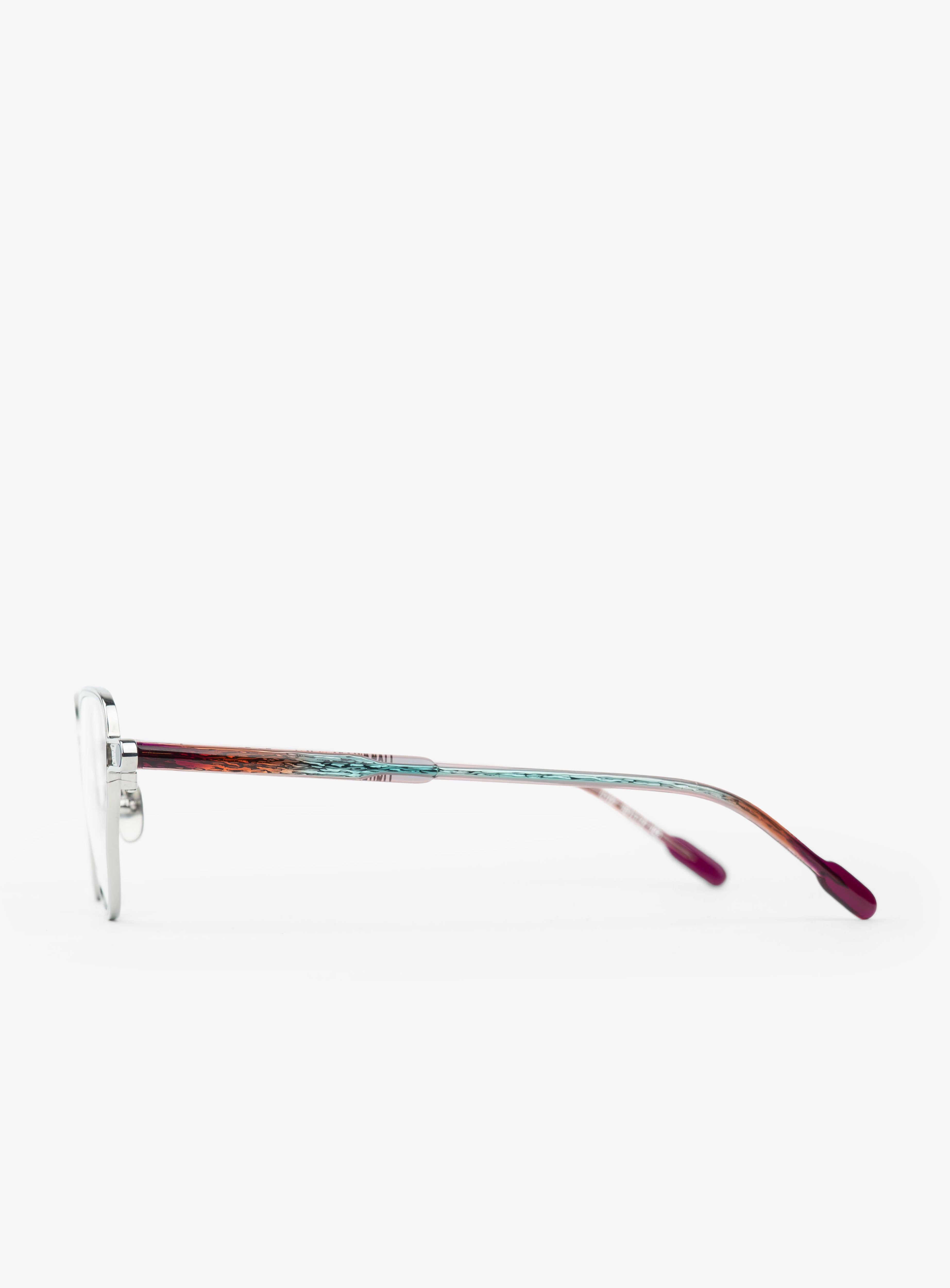 FUTURA Silver Red Blue Gradient