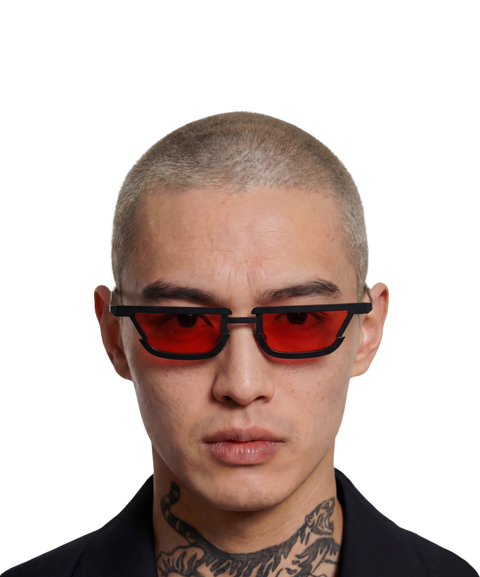 JUNE Black / Red Lens