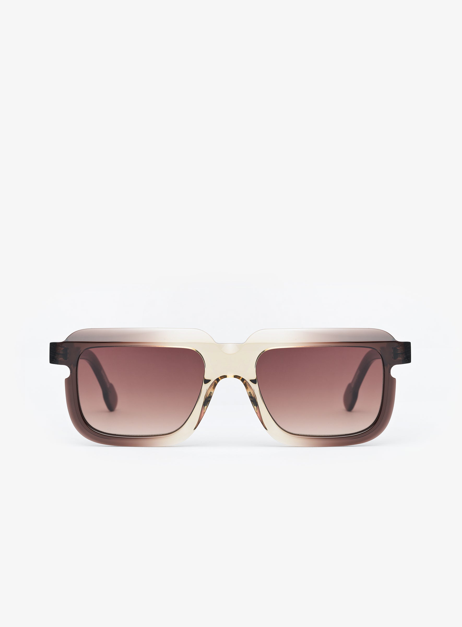 THE PERFORMER Brown Crystal Gradient - PORTRAIT Eyewear