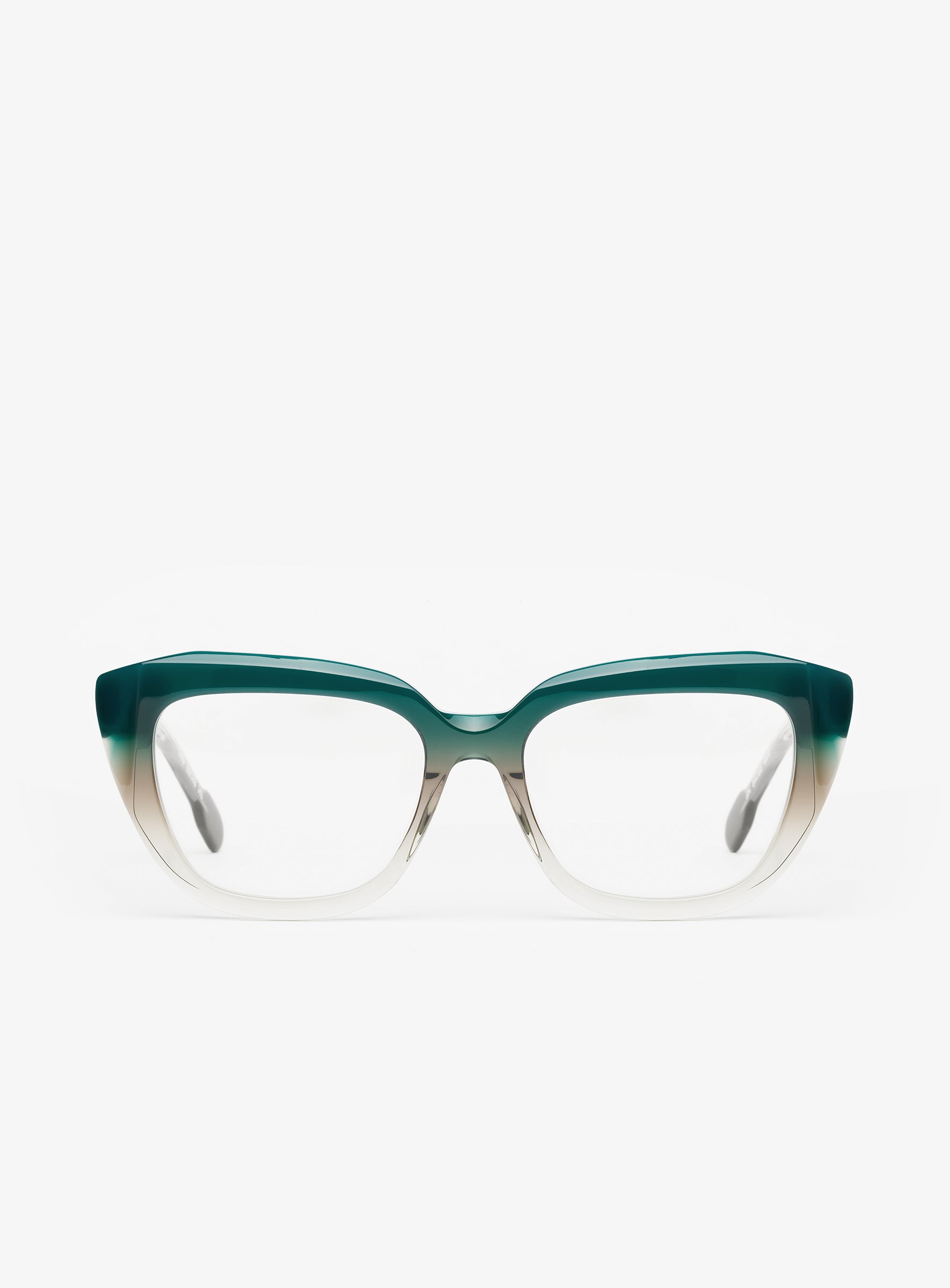 SOFIA Green Beige Gradient - PORTRAIT Eyewear