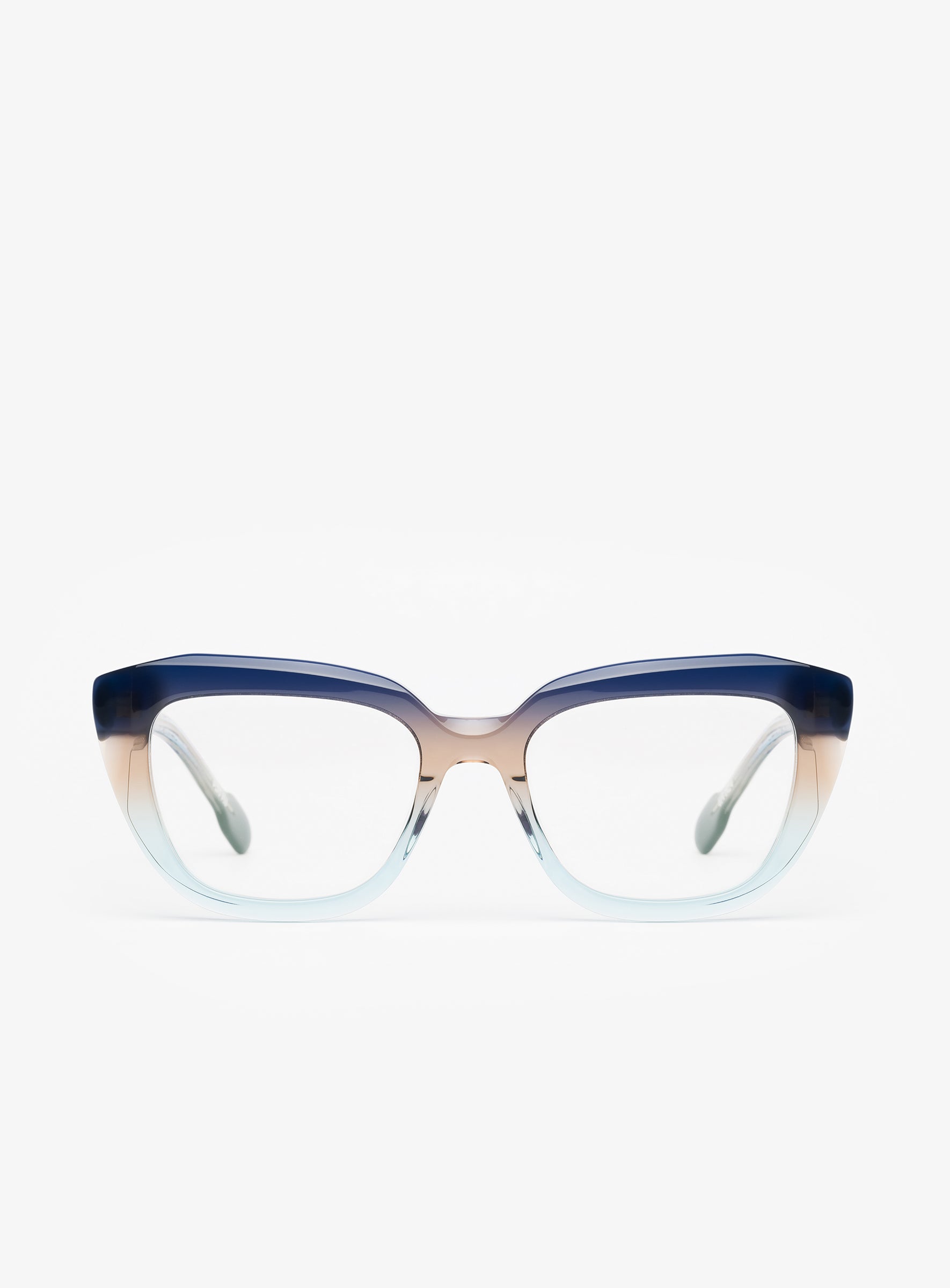 SOFIA Blue Brown Gradient - PORTRAIT Eyewear